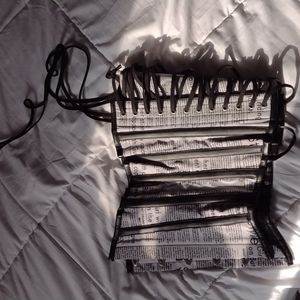 Lace up underbust Corset size 22